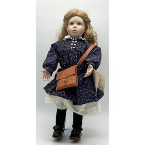 Rose 18" Porcelain Doll Hamilton Collection‎ Christine Heath Orange